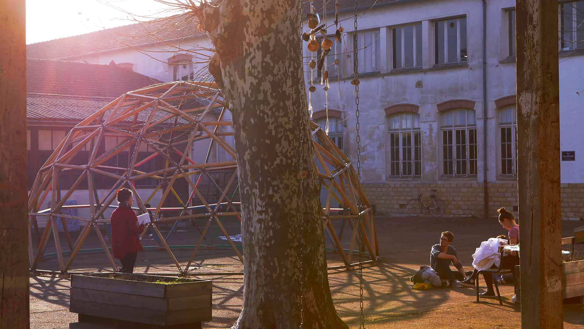 école d’art chalon sur saône cours intérieure