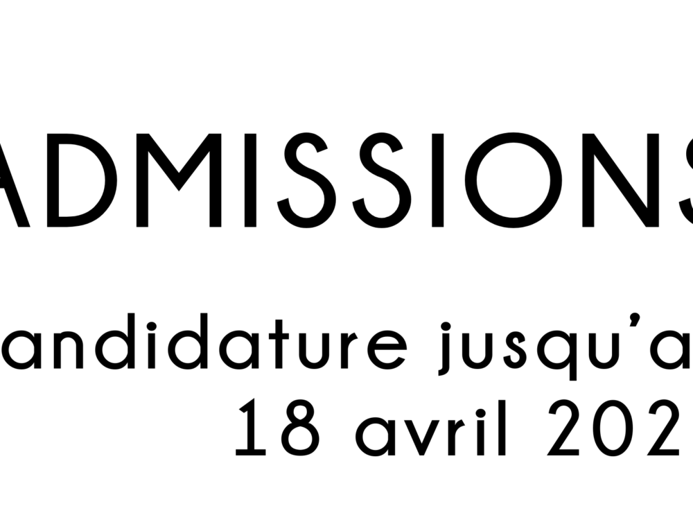 ADMISSIONS – Intégrer l’e|m|a