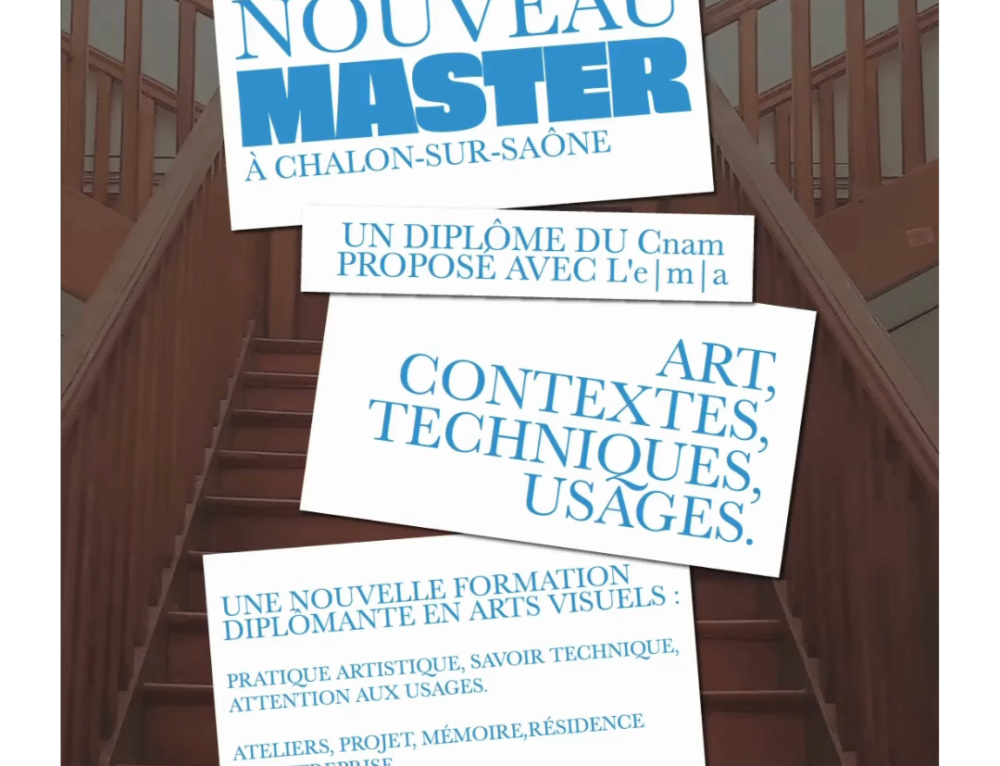 MASTER Art, contextes, techniques, usages