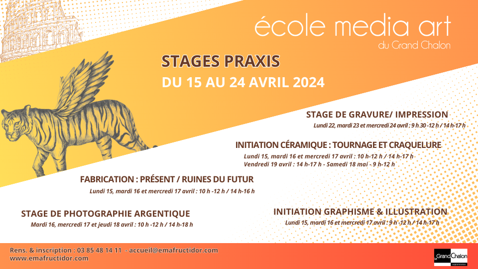 Stages Praxis – AVRIL- MAI- JUIN